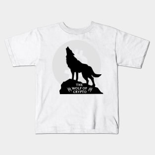 The Wolf Of Crypto Kids T-Shirt